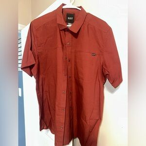Men's 5.11 Burgundy Short Sleeve Shirt